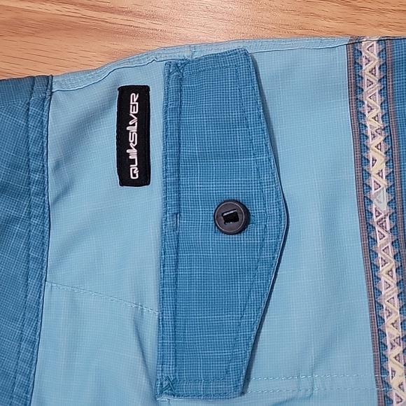 Quiksilver Men's Surfsilk Sun Faded 19" Boardshort Pacific Blue 40 - Picture 9 of 12